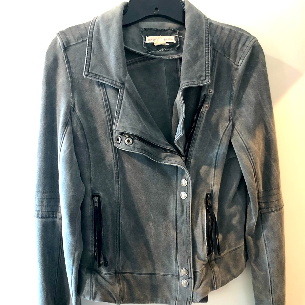 Medium Gray jacket from Evereve